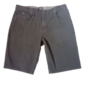 Vans Men's Dark Gray Black Jean Shorts | EUC | 5-Pocket